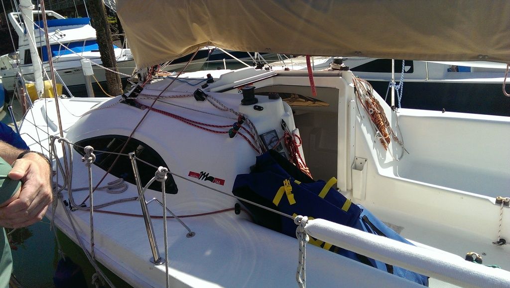 Second day of ASA101 course, we got to sail this beauty r/sailing